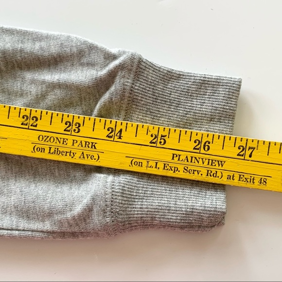 🌸New🌸 Victoria’s Secret ANGEL Hooded Sweatshirt Top Size Large Gray NWT - Picture 12 of 12